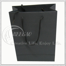 Черный бумажный мешок (кг-PB033)